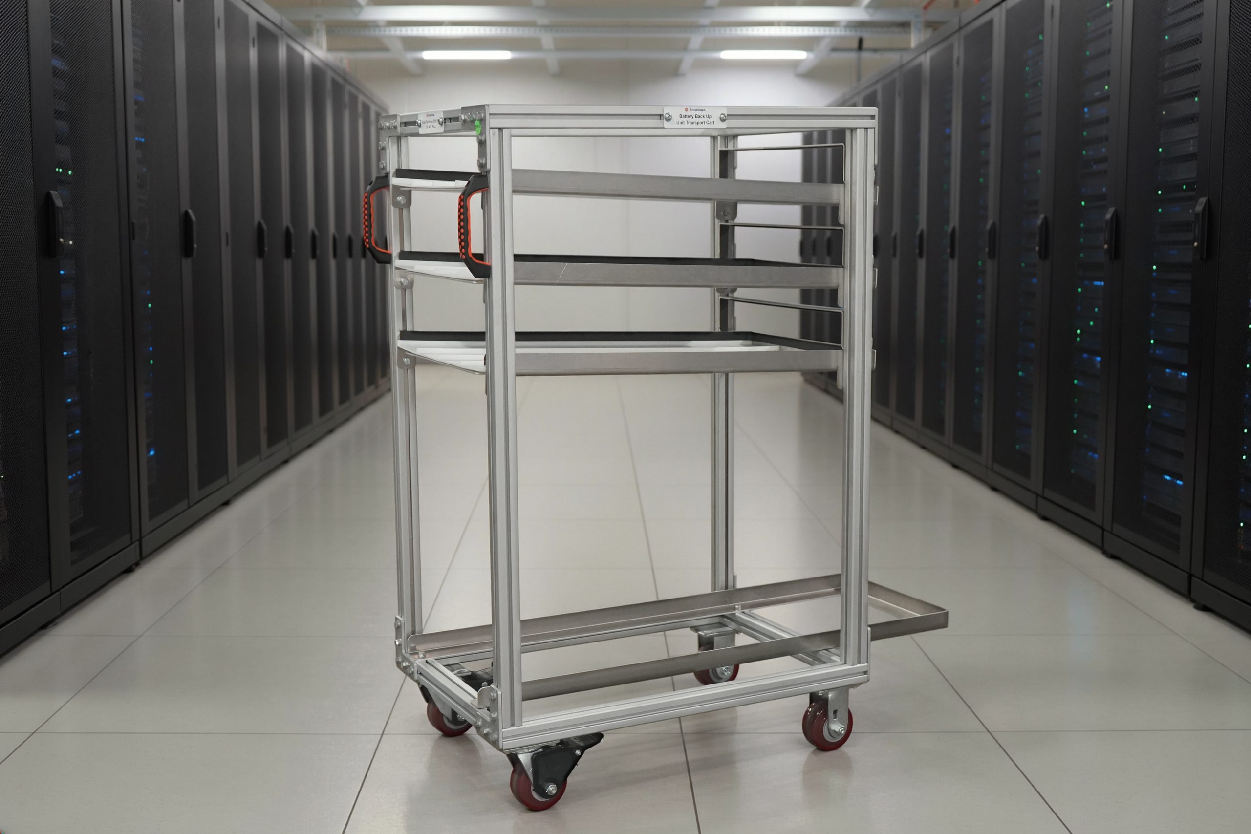 Li-Ion Battery Transport & Thermal Containment Cart