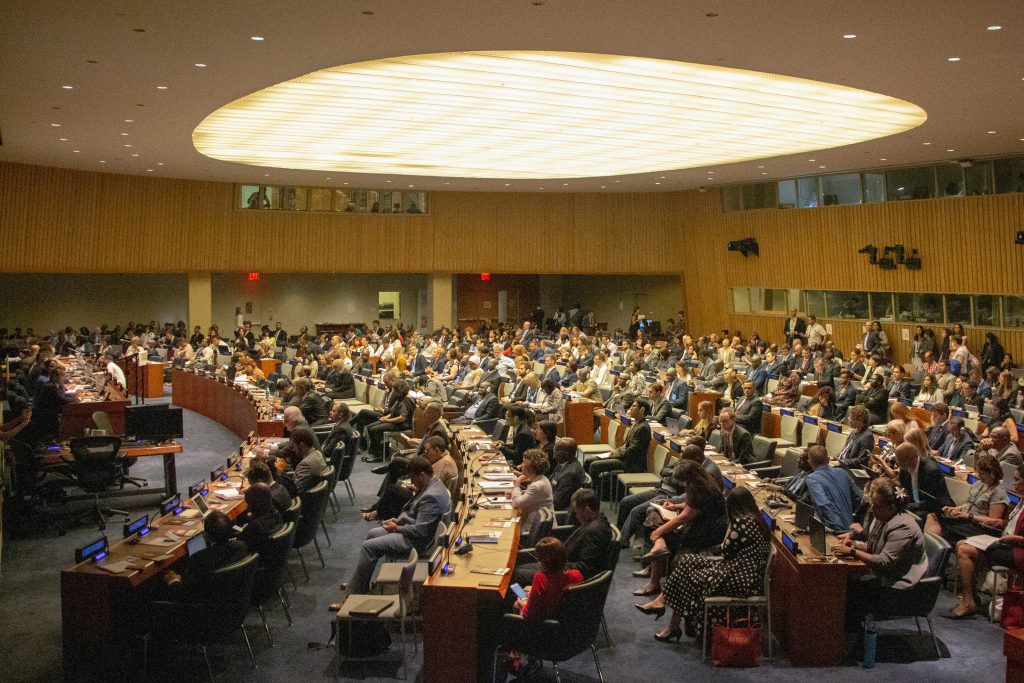 Delegates from around the world gather at the UN High-level Political Forum on Sustainable